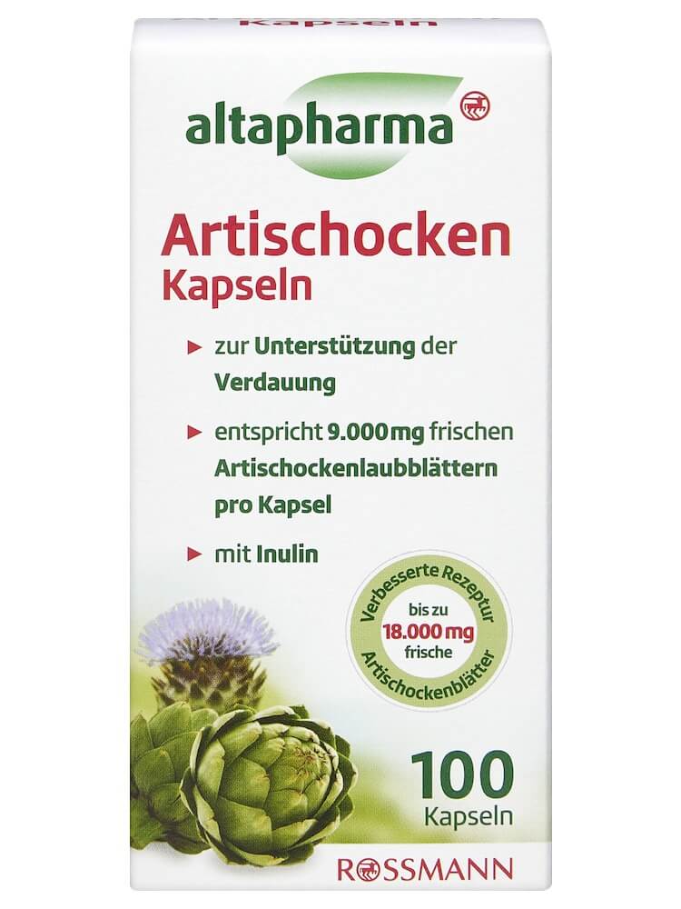 Thông tin về thuốc bổ gan atiso của Đức